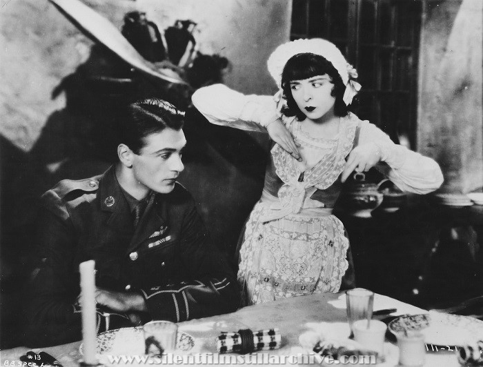 Gary Cooper and Colleen Moore in LILAC TIME (1928)