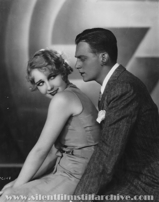 Anita Page and Douglas Fairbanks, Jr. in LITTLE ACCIDENT (1930)