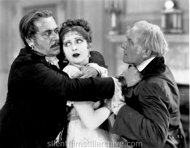 Noah Beery, Billie Dove and Emile Chautard in THE LOVE MART (1927)