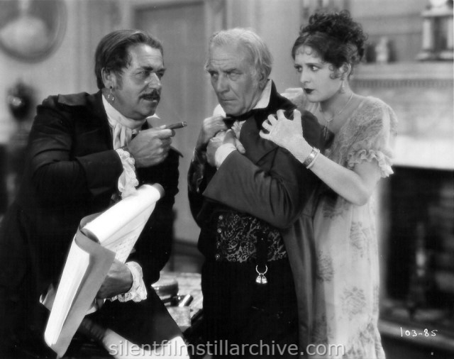 Noah Beery, Emile Chautard and Billie Dove in THE LOVE MART (1927)