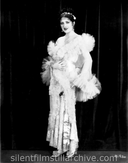 Billie Dove in costume for THE LOVE MART (1927)