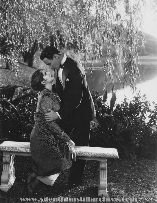 Billie Dove and Rod LaRocque in THE MAN AND THE MOMENT (1929)