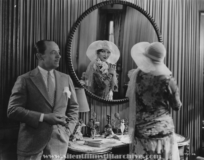 Robert Schable and Billie Dove in THE MAN AND THE MOMENT (1929)