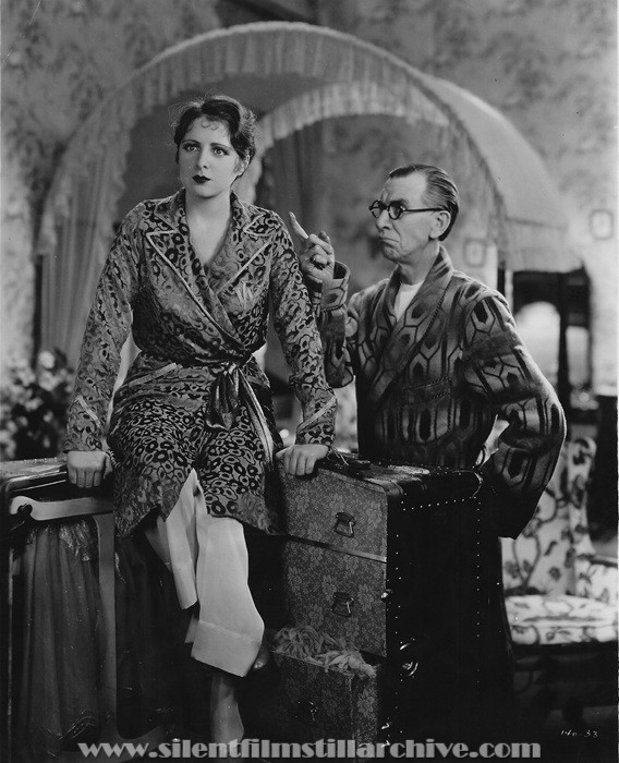 Billie Dove and Charles Sellon in THE MAN AND THE MOMENT (1929)