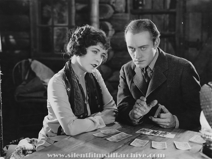 Renée Adorée and Conrad Nagel in THE MICHIGAN KID (1928)
