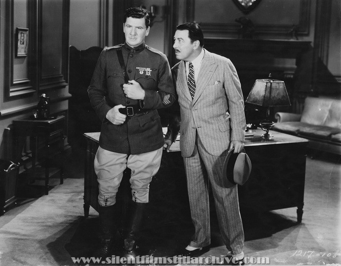George Bancroft and Warner Oland in THE MIGHTY (1929)