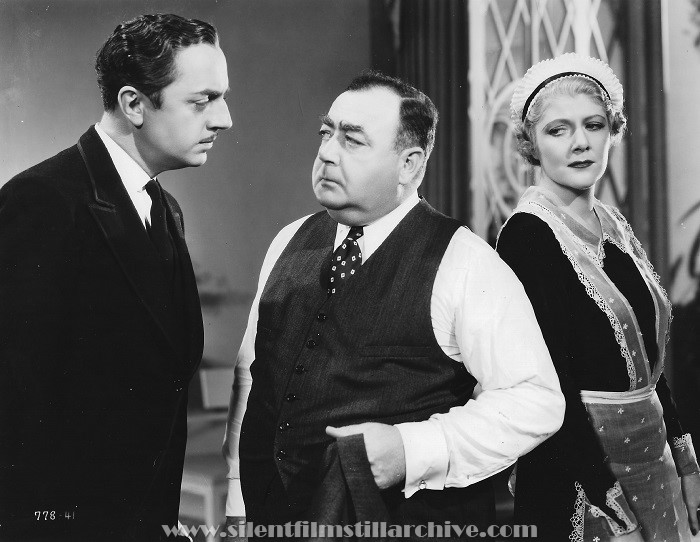 William Powell, Eugene Palette, and Jean Dixon in MY MAN GODFREY (1936).
