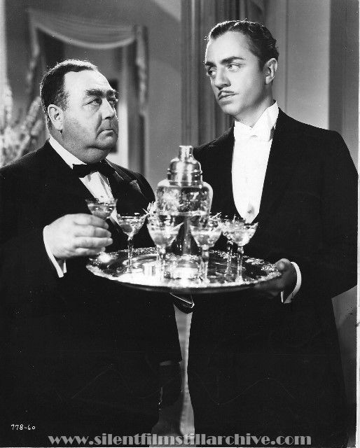 Eugene Pallette and William Powell in MY MAN GODFREY (1936).
