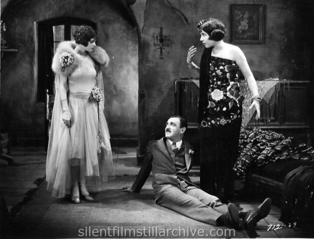 Vera Reynolds, Raymond Grifith, and Louise Fazenda in THE NIGHT CLUB (1925)