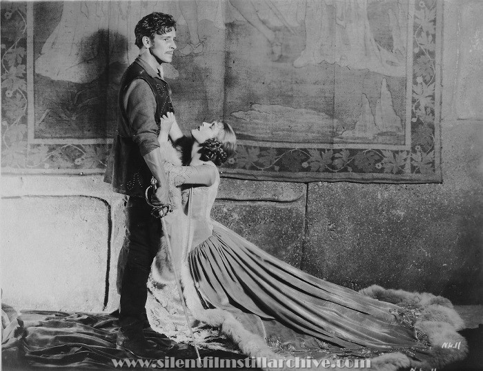 Ronald Colman and Vilmy Banky in THE NIGHT OF LOVE (1927)
