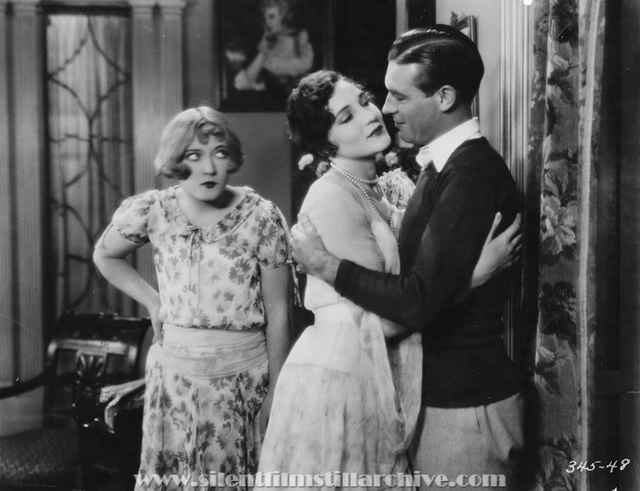 Marie Dressler, Jane Winton, and Orville Caldwell in THE PATSY (1928)