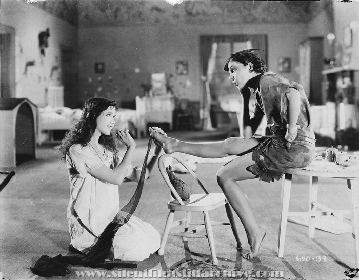Mary Brian and Betty Bronson in PETER PAN (1924)