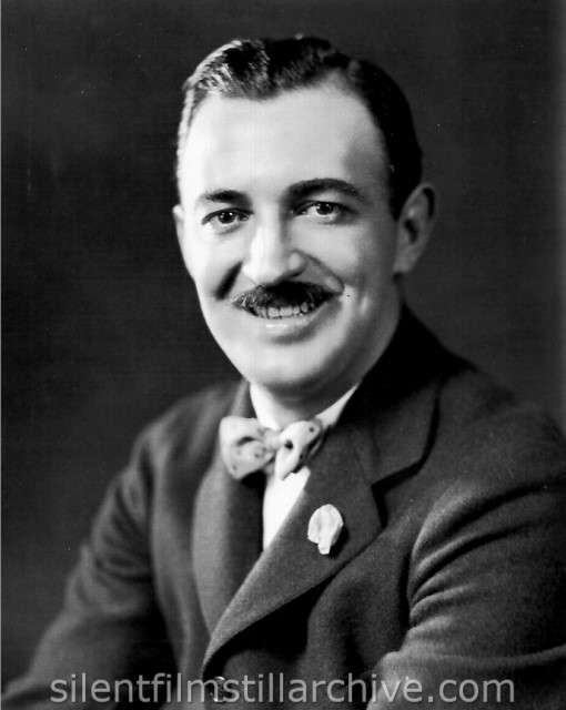 Raymond Griffith Publicity photo, for Goldwyn Pictures. Photographed by Clarence S. Bull.