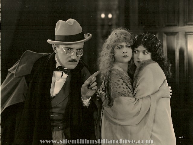 Raymond Griffith, Alice Lake, and Marie Prevost in RED LIGHTS (1923)