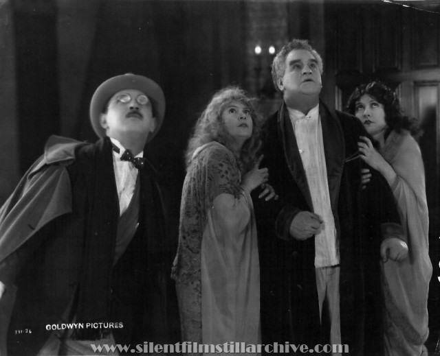 Raymond Griffith, Alice Lake, Lionel Belmore and Marie Prevost in RED LIGHTS (1923)