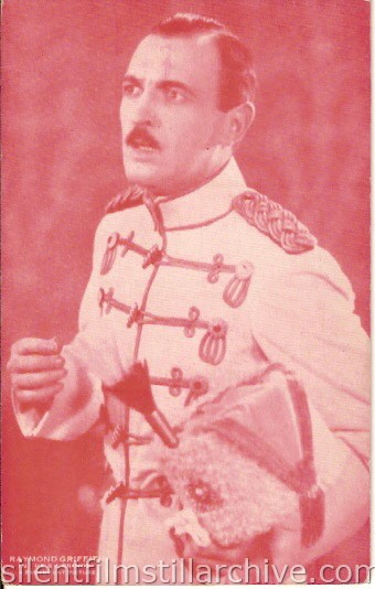 Raymond Griffith in HE'S A PRINCE. Postcard from A REGULAR FELLOW (1925)
