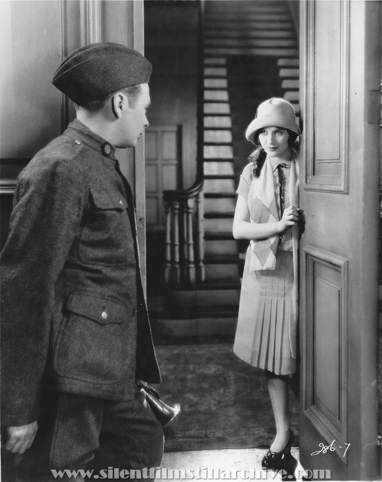 George K. Arthur and Marceline Day in ROOKIES (1927)