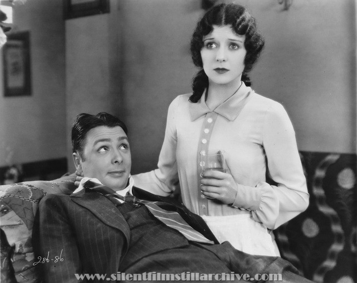 George K. Arthur and Marceline Day in ROOKIES (1927)