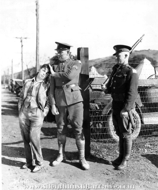 George K. Arthur, Karl Dane and E.H. Calvert in ROOKIES (1927)