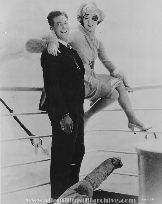 Harrison Ford and Marie Prevost in THE RUSH HOUR (1928).