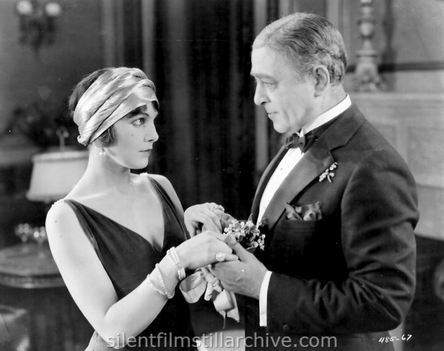 Leatrice Joy and Robert Edeson in THE SILENT PARTNER (1923)