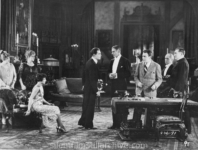 Helen Lindroth, Bessie Love, Harrison Ford, Norman Trevor and Tom Moore in THE SONG AND DANCE MAN (1926)
