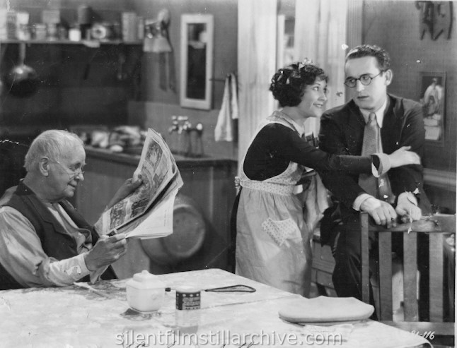 Bert Woodruff, Ann Christy, and Harold Lloyd
 in SPEEDY (1928)