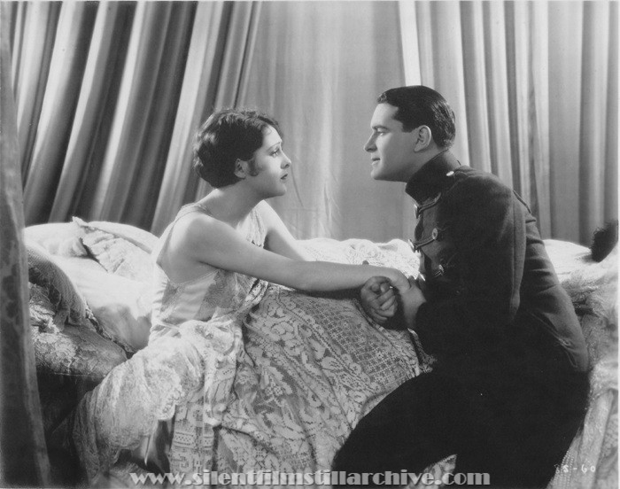 Billie Dove and Lloyd Hughes in THE STOLEN BRIDE (1927)