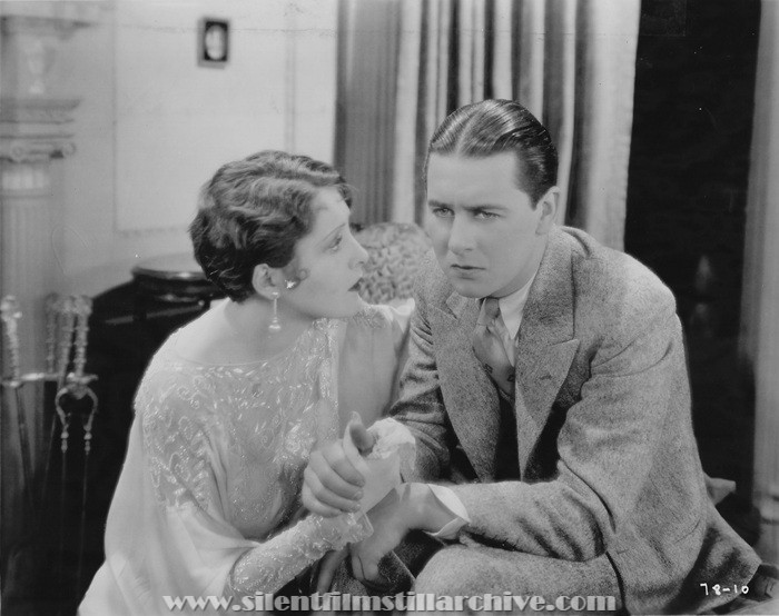 Billie Dove and Ben Lyon in THE TENDER HOUR (1927)