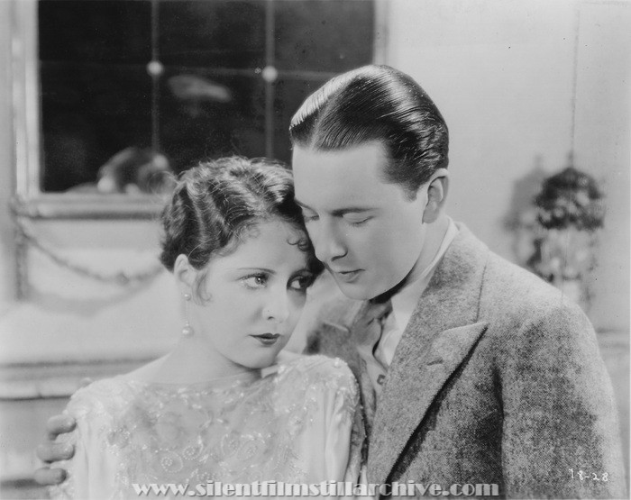 Billie Dove and Ben Lyon in THE TENDER HOUR (1927)
