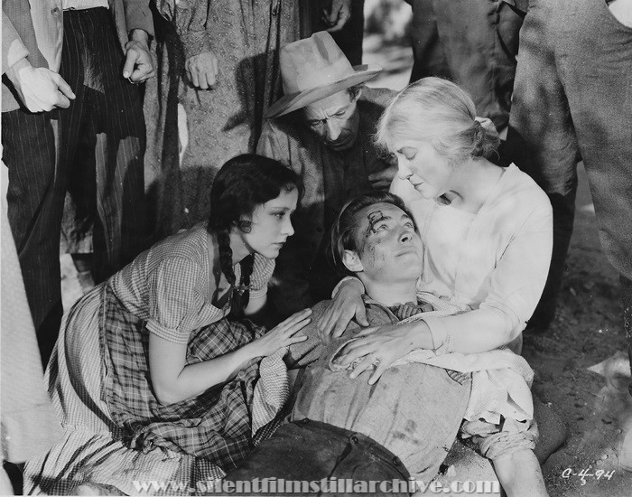 Joan Peers, Henry B. Walthall, Richard Cromwell, and Helen Ware in TOL'ABLE DAVID (1930)