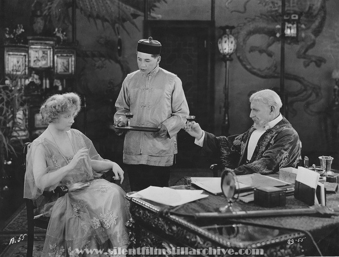 Unidentified silent film photo with Bessie Barriscale