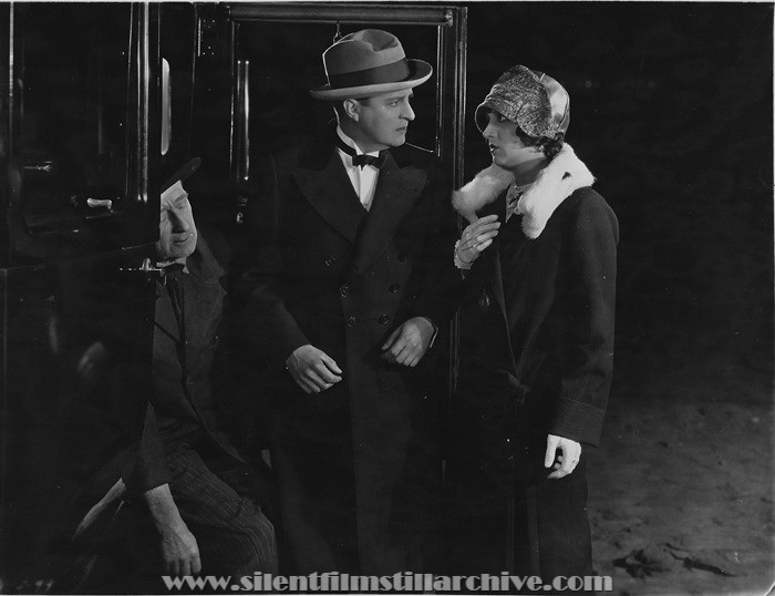 Alec B.&nbsp;Francis, Bryant Washburn, and Estelle Taylor in WANDERING FOOTSTEPS (1925)