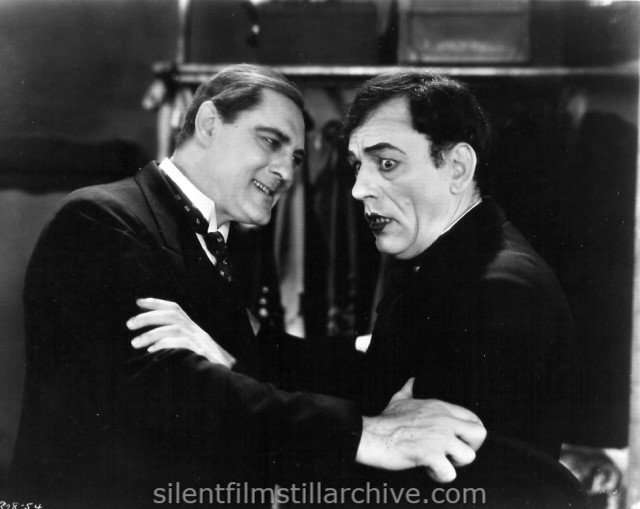 Lionel Barrymore and Lon Chaney in WEST OF ZANZIBAR (1928)