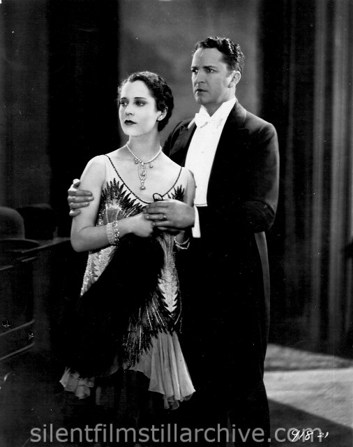 Helene Costello and Bryant Washburn in WET PAINT (1926)