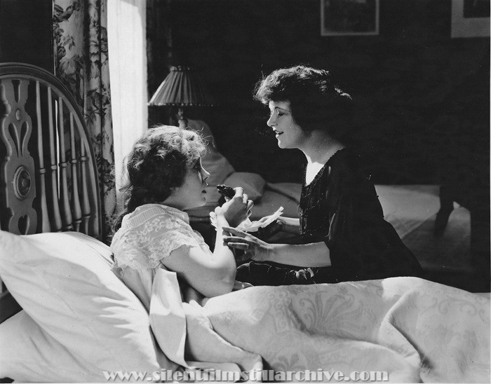 Agnes Vernon and Marguerite Clark in WIDOW by PROXY (1919)