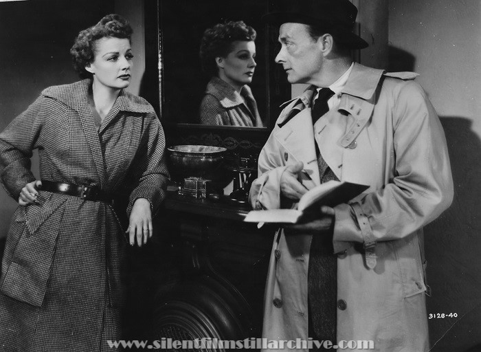 Ann Sheridan and Robert Keith in WOMAN ON THE RUN (1950)